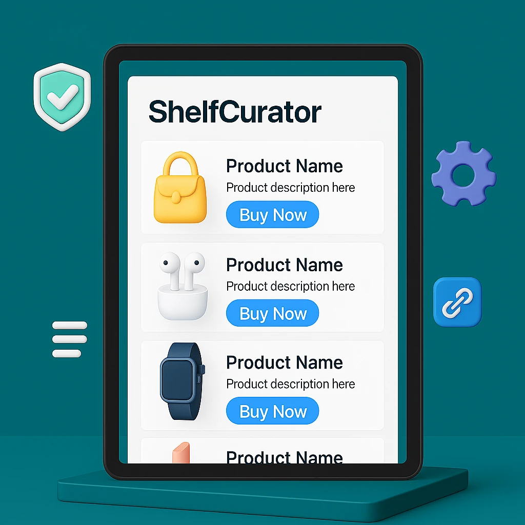 ShelfCurator Dashboard Preview